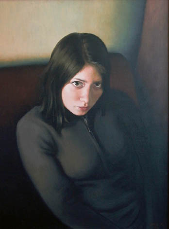 olajfestmény női portré